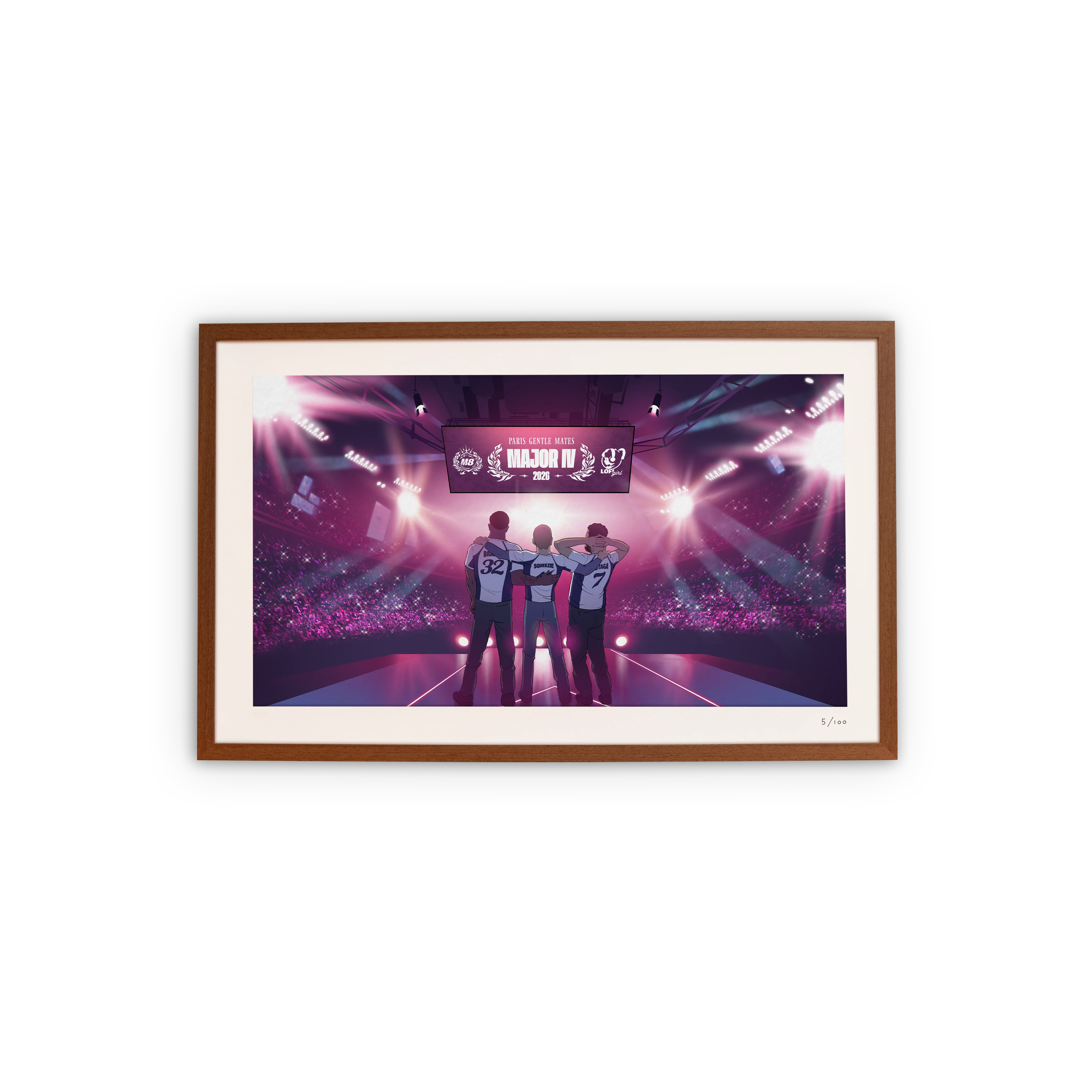 Lofi Girl x Gentle Mates - Major IV 2026 (300 units) - Print