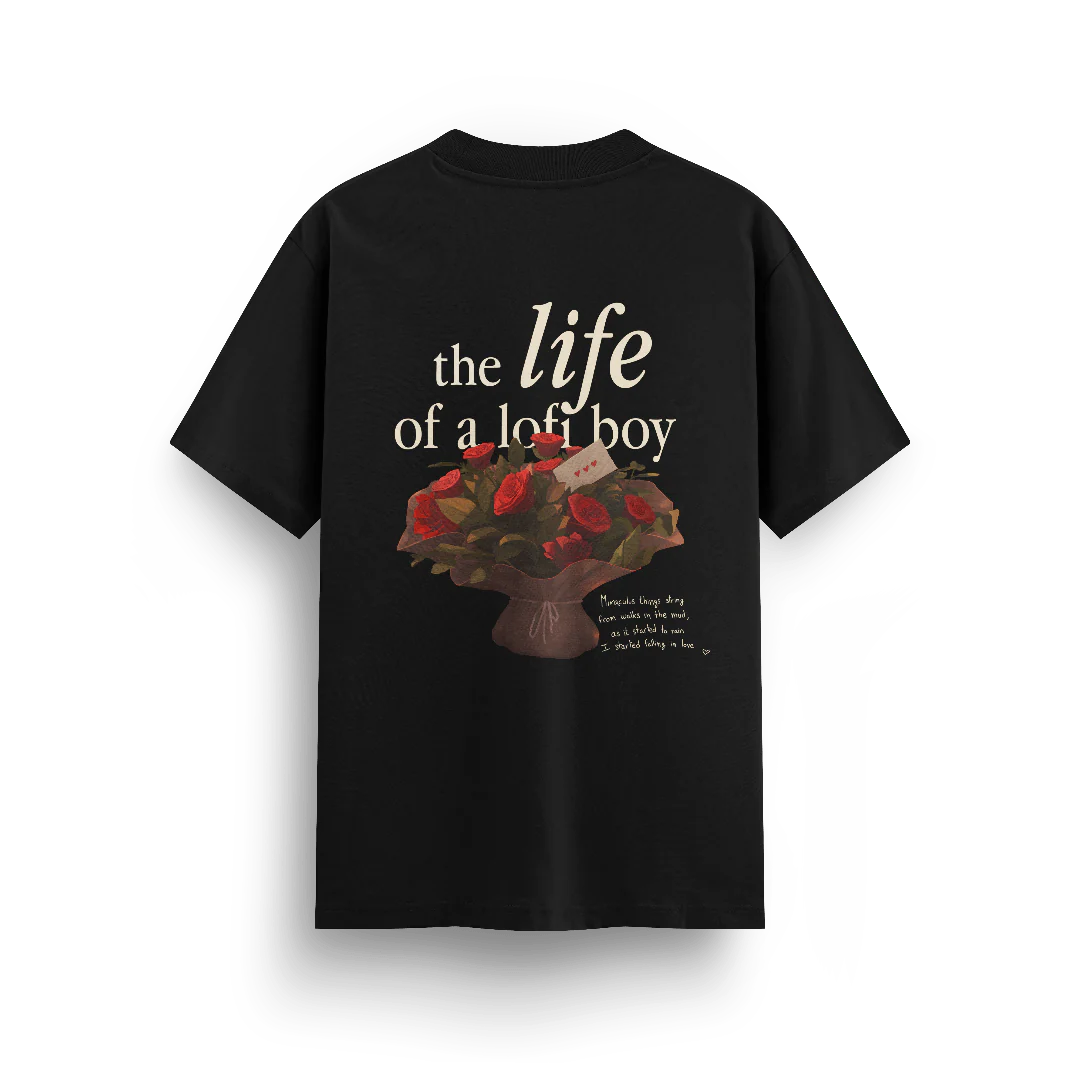 Lofi Girl X Powfu: the life of a lofi boy - T-shirt - Image 2